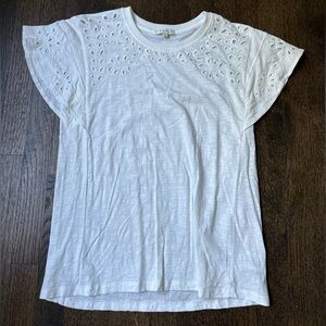 Zsupply eyelet detail T-shirt.